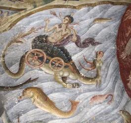 O último julgamento. Detalhe: O mar desistiu de seus mortos, 1321-1322