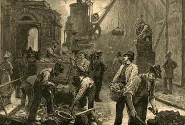 O último de Temple Bar, 1877, 1897.