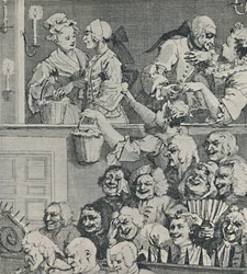 A platéia rindo, 1733, 1920