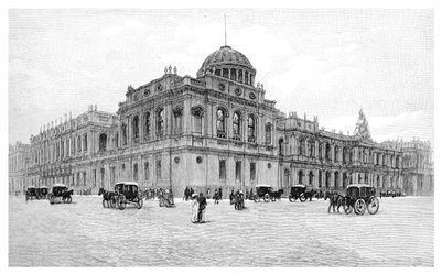The Law Courts, Melbourne, Victoria, Austrália, 1886