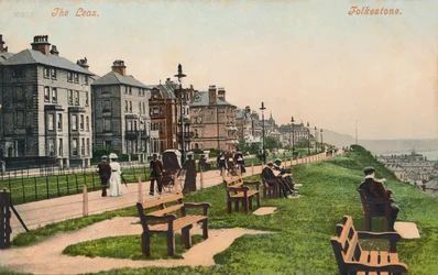 Os Leas. Folkestone, final do século XIX e início do século XX