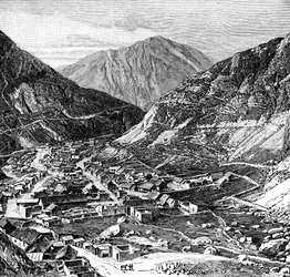 Ferrovia Lima-Oroya, Peru, 1895