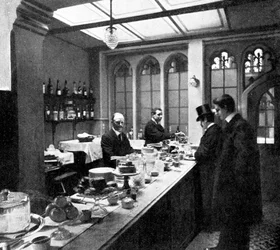 The Lobby Bar, Câmara dos Comuns, Westminster, Londres, c1905