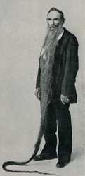 A barba mais longa já registrada, 1896, 1910