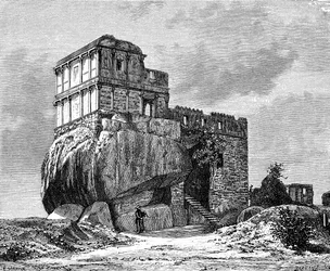 The Madan Mahal, Jabalpur, Índia, 1895