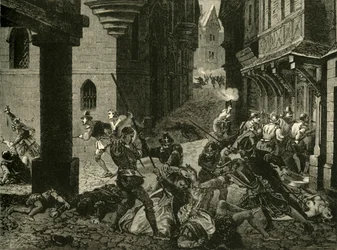 O Massacre de São Bartolomeu, 1572, 1890.