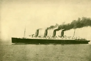 O Mauretania da Cunard Line, 30 696 toneladas, c. 1930