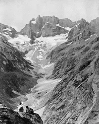 Meije, Alpes, início do século XX