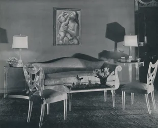 A moderna sala de estar, 1942.
