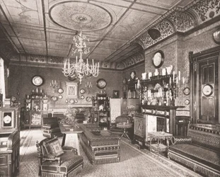 The Morning Room, Clarence House, Londres, 1894.