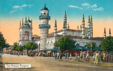 Mesquita de Rangum, c1888