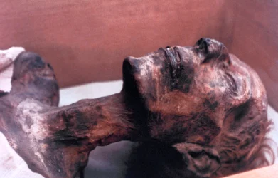 A múmia de Ramsés II, Egito, 1213 aC