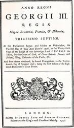 A Lei do Motim, 1797, 1934