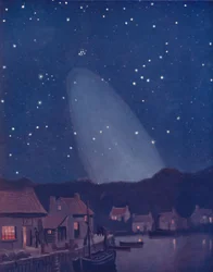 O Cone Misterioso da Luz no Céu, 1935