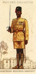 Regimento da Rodésia do Norte, 1936.