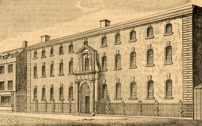 A antiga casa do mar do sul, 1897.