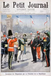 Abertura da Exposição Universal pelo Presidente da República, Paris, 1900