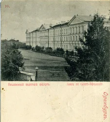 O Corpo de Cadetes de Orenburg Neplyuev, década de 1890
