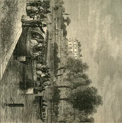 O Canal Paddington, 1840, c1876.