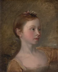 A Filha dos Pintores Mary 1750-1826, meados do século XIX.