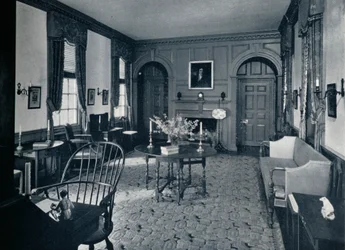O salão da taberna de Raleigh, c1938