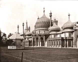 O Pavilhão em Brighton, Sussex, 1894.