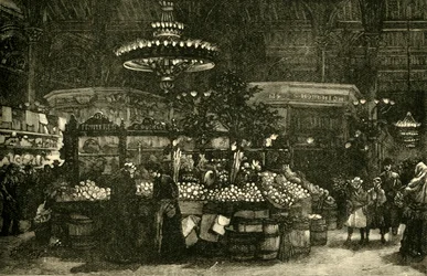 O mercado dos povos, 1898.
