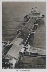 The Pier, Folkestone, final do século XIX e início do século XX