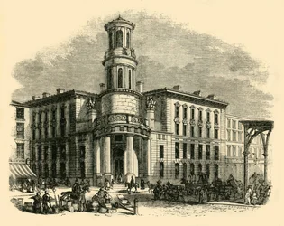 A atual troca de carvão, c1872.