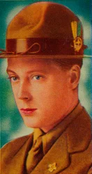 O Príncipe de Gales, escoteiro-chefe de Gales, c1910s 1935
