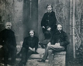O príncipe de Gales e seus tutores na Universidade de Oxford, c1860 1910