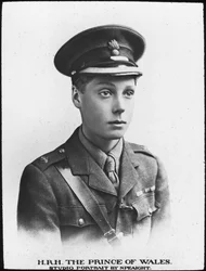 O Príncipe de Gales, futuro rei Edward VIII, década de 1910