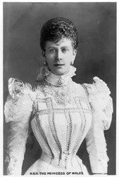 A princesa de Gales, c1901-c1910
