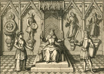 Os principais ídolos dos saxões, cultuados na Grã-Bretanha, do final do século XVI ao início do século XVII
