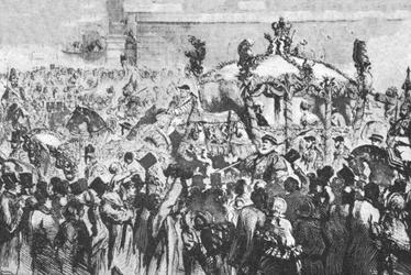 A procissão para Westminster, 31 de janeiro de 1856, 1901.