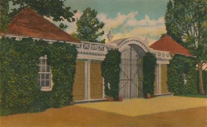 A entrada pública, 1946