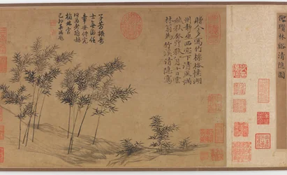 The Pure Recluse of Bamboo Creek, dinastia Ming, século XV.