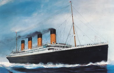 O RMS Titanic.