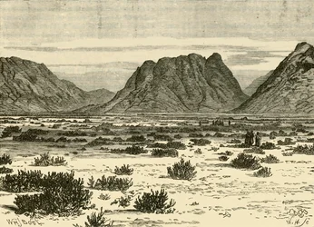 O Ras Sufsafeh Monte Sinai, 1890.