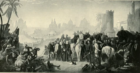 O alívio de Lucknow ... novembro de 1857, 1901.