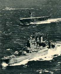 The Renown, the Ark Royal e Sheffield, c1939-1941, 1942.