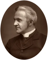 O reverendo Henry Parry Liddon, Canon da Catedral de São Paulo, Londres, 1881