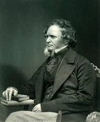 O honorável Edward Geoffrey Stanley, conde de Derby, KG, c1860, c1884.