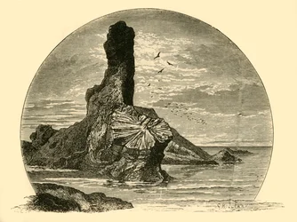 A rocha e o eixo, 1898.