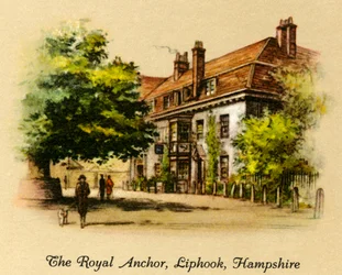 A âncora real, Liphook, Hampshire, 1936.