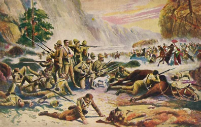 O Regimento Real de Berkshire. A posição heróica de Maiwand, 1880, 1939