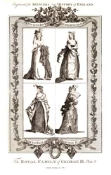 A família real de George III, publicada por Alexander Hogg Januay, 18 de janeiro de 1794.