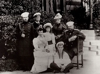 A família imperial russa, c1892-c1894