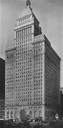 O edifício SW Straus & Co, Chicago, Illinois, 1924