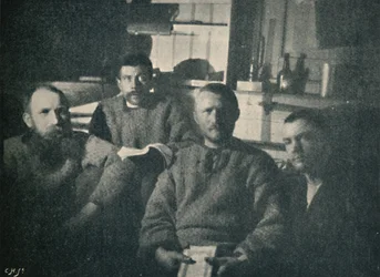 O salão foi convertido em uma sala de leitura, 1893-1896, 1897